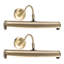 Gemini 4 -Light Hardwired Wall Mount Picture Light-36444302-36444303