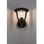Black 23cm H Outdoor Wall Lantern