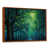 Cadre flottant brun, bois massif