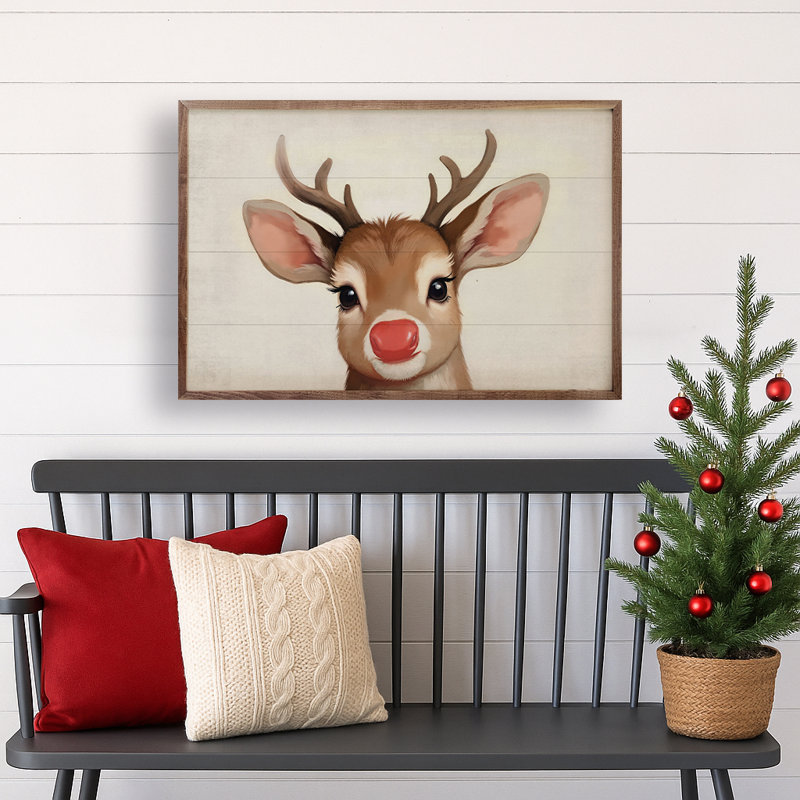 Bébé Bruno, le cerf, H 5 po x l 8 po