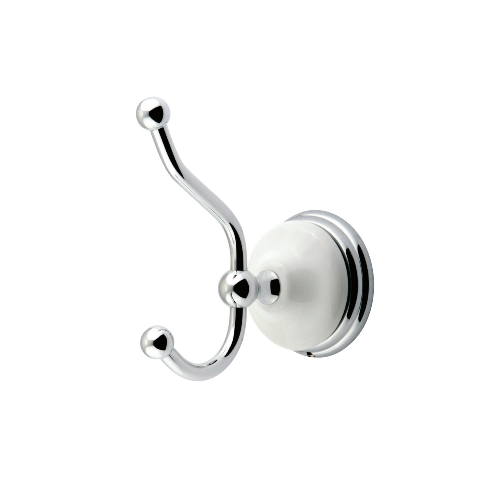 Kingston Brass Victorian Robe Hook, Polished Chrome