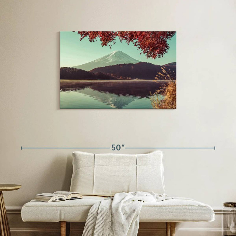Alvord, mont Fuji en automne, H 24 po x l 36 po