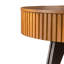 Table basse ronde 39,37 po avec espace de rangement-457856536