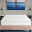 9 po Matelas double à ressorts ensachés avec housse confortable et à ressorts haute densité, mousse pour un sommeil relaxant, look contemporain