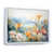 Cadre flottant blanc