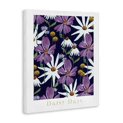 «Purple Daisy Days», art mural par Heather Desormeaux