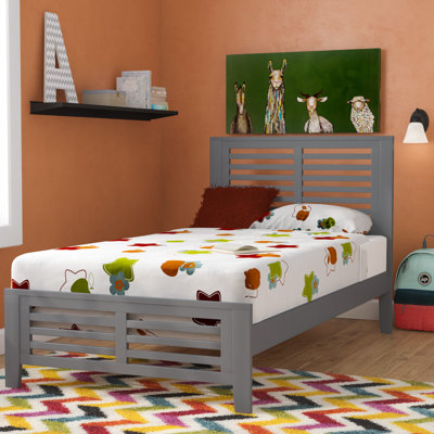 Keitra Solid Wood Slat Bed