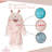 Plush Baby Ankle Bathrobe with Hood-86047757-86477756