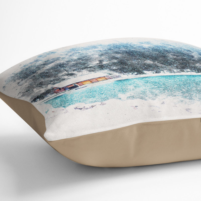Square Cushion, 40cm H x 40cm W x 15cm D, Stone