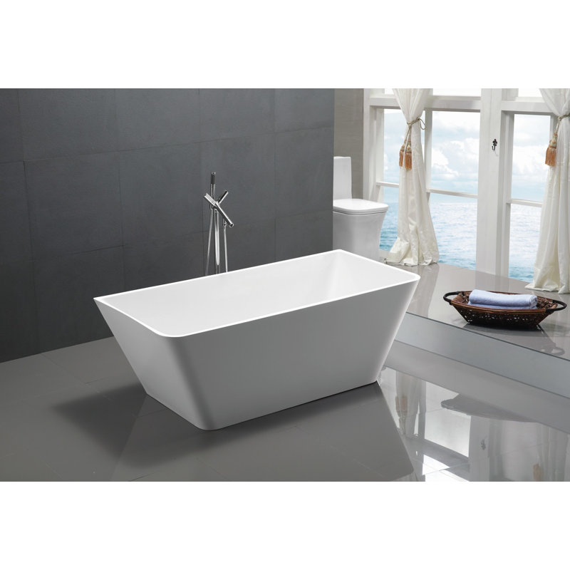 67'' x 31.5'' Soaking Acrylic Bathtub