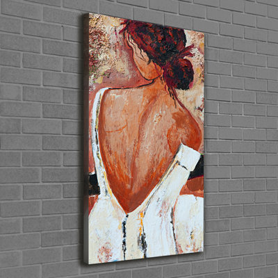 Woman - Wrapped Canvas Print