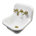 Gold/White