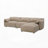 Suede Sectional Sofa