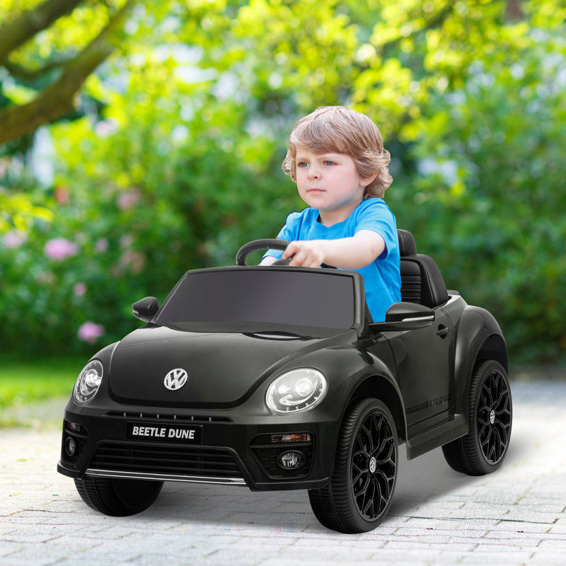 Voiture électrique 12V pour voiture Beetle, Noir, noir, noir, noir