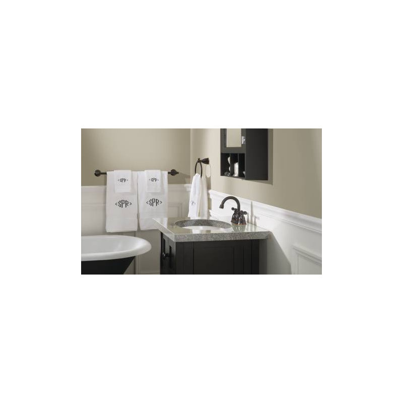 Lindale 24" Porte-serviettes Mural, Nickel brossé