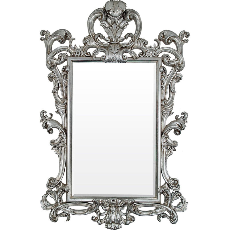 Miroir décoratif biseauté traditionnel Leonardo