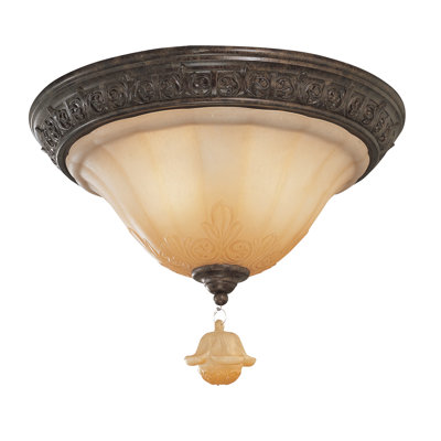 Riviera Shell Semi Flush Mount