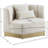 Marquis 47.75" Wide Velvet Armchair-629528531