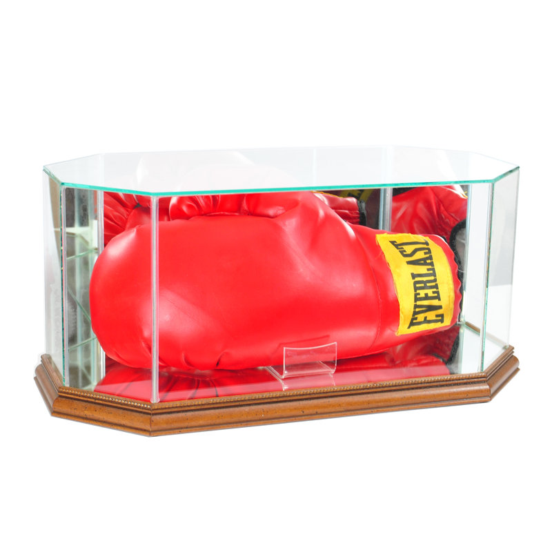 Présentoir à gants Octagon Boxing, Noyer