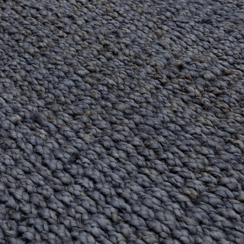 Micheletti Hand Braided Navy Rug, Rectangle 160 x 230cm