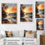 " Beachside Sunset "-97026778-97026779