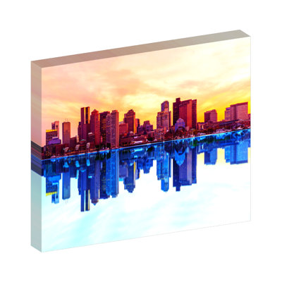 " Boston Skyline, Boston Massachusetts "