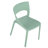 Single - Side Haze Polypropylene Chairs   Of 4  For Living Room, Dining Garden And Terrace, All Weather Durability, Lumbar Supporting , No Assembly Needed 4 Indoor Decorative Purposes, Water ,
