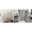 Meuble-lavabo de salle de bain avec lavabo / tablette réglable / tiroir inclinable / armoire autoportante moderne / meuble-lavabo de salle de bain-113435644