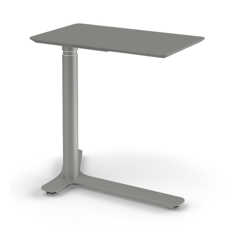 Float Mini Desk, Stone Gray