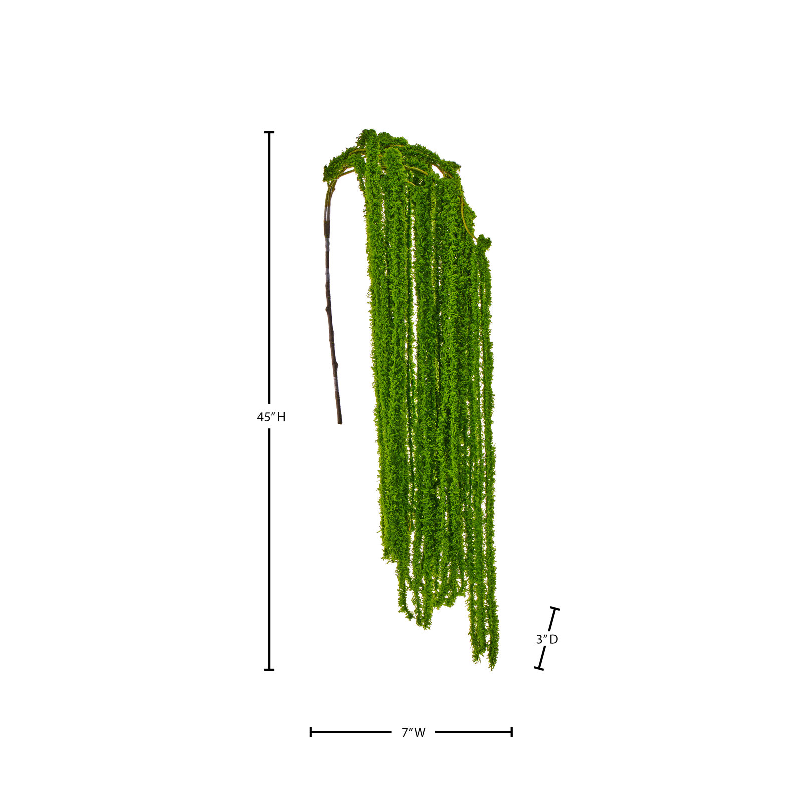 45" Soft Amaranthus Stem Set of 3