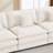 L-Shape Chenille Sectional Couches with Movable Ottoman-965963753
