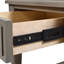 Table de bout en bois massif avec rangement Humbert