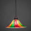 Luminaire suspendu avec tige en verre-32464253-32464261-32464287