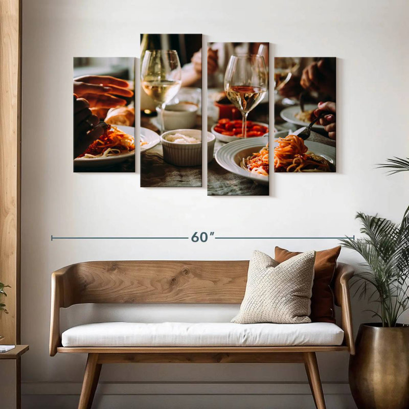 Yarlin Wine And Dine, 32" H x 52" W