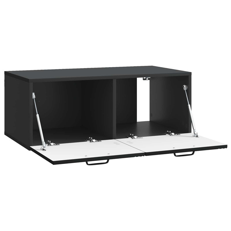 TV Stand, 30cm H x 78.5cm L x 41cm W, Black