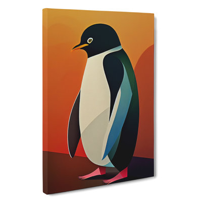 Perfect Penguin Abstract - Wall Art