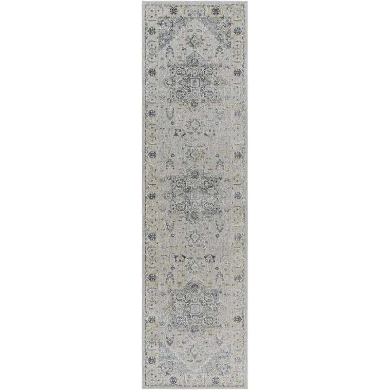 Hoeft Oriental Indoor Rug, Runner 2'6" x 8'