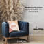Housse de coussin floral en polyester