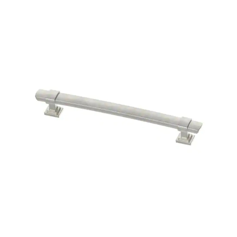 Poignée carrée 6 5/16 po nickel satiné
