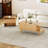 Extendable Coffee Table With Side Table