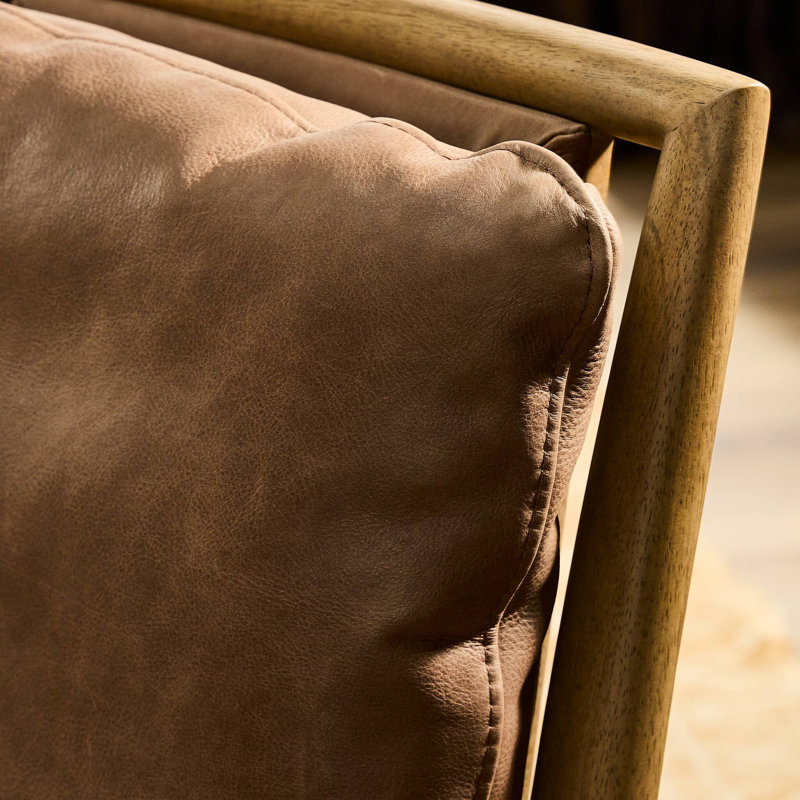 Gallagher Upholstered Dining Chair, Palermo Cigar