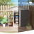 6Ft. X 4Ft. Outdoor Storage Shed With Rack Metal Garden Shed