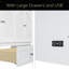 Lit escamotable avec grands tiroirs Murphy-840474456-840474459
