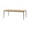 Core Rectangular Teak Solid Wood Outdoor Dining Table ,
