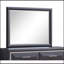 Miroir G01600-M, noir