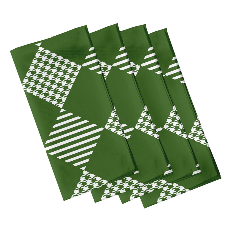 Lamarquis Check It Twice Napkins, Green