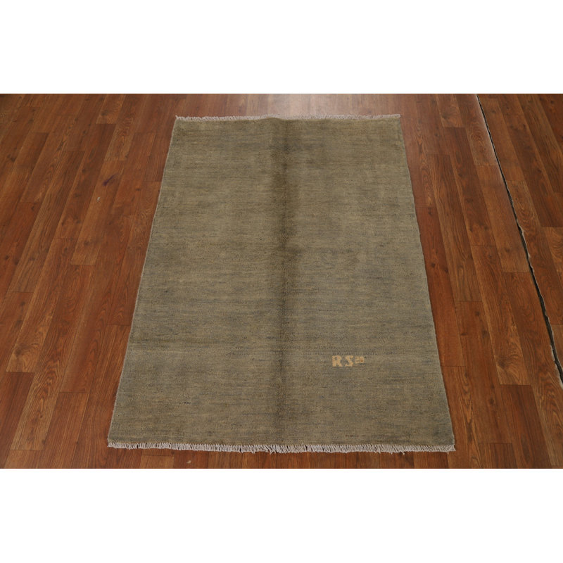 Modern Gabbeh Oriental Foyer Rug 3x4