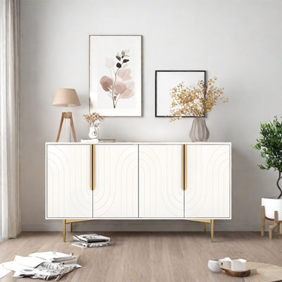 Modern Minimalist Light Luxury Sideboard Cabinet by Ruthber Solutions