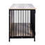 Chenil d'intérieur confortable en bois pour chien - Cage sécurisée pour chiens de taille moyenne / grande