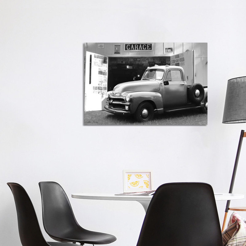 Chevy At Country Garage by Lori Deiter - Wrapped Canvas Gallery-Wrapped Canvas Giclée, 101.6 cm H x 66.04 cm W x 1.91 cm D